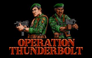 Operation Thunderbolt screenshot 4 for Atari ST